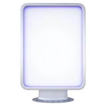 Billboard Illustrazione stock