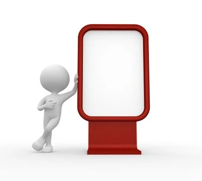 Billboard Illustrazione stock