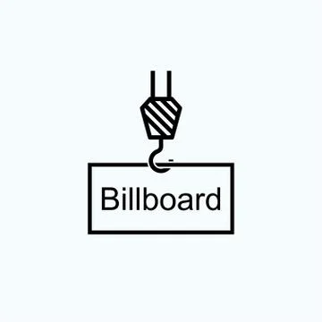 Billboard Stock Illustration