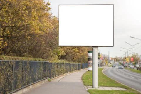 Billboard mock up Stock Photos