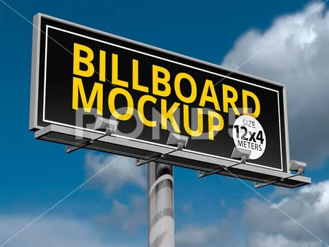 BILLBOARD MOCKUP Modello PSD