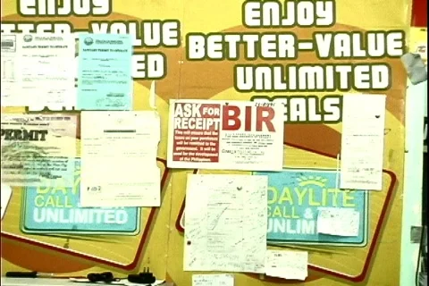 Billboard on store 動画素材 288889