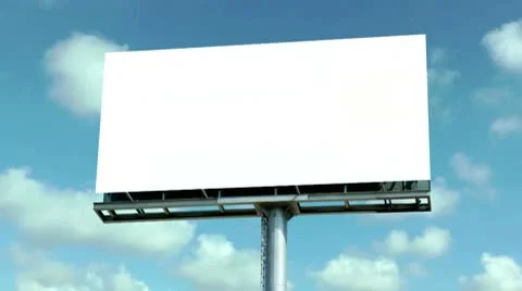 BillBoard Time Lapse Stock Footage 8995407