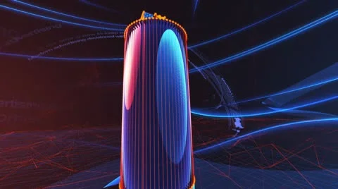 Billboard transformer 스톡 동영상 10761695