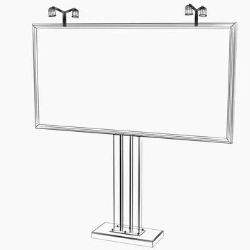 Billboard V2 3D Model