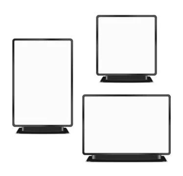 Billboards Stock Illustration