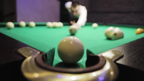 Billiard ball Stock Footage 146575385