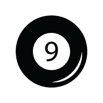 Billiard ball icon Stock Illustration