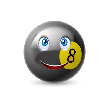 Billiard ball Stock Illustration