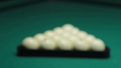 Billiard balls Stock Footage 115331051