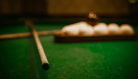 Billiard balls Stock Photos