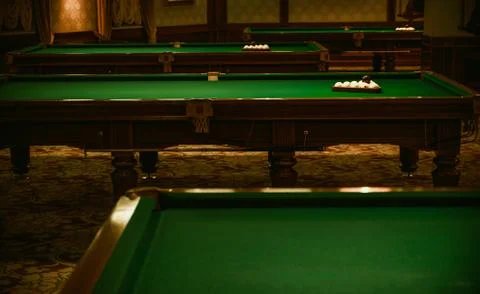 Billiard balls Stock Photos