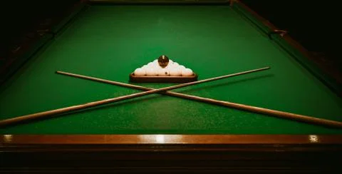 Billiard balls Stock Photos