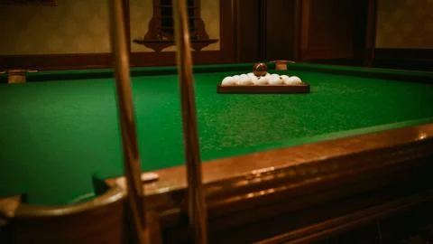 Billiard balls Stock Photos