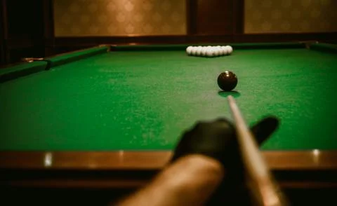 Billiard balls Stock Photos