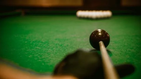 Billiard balls Stock Photos