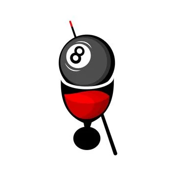 BILLIARD CAFE Stock Illustration