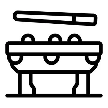 Billiard cue striking balls on pool table, leisure game icon Stock Illustration