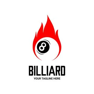 BILLIARD FIRE Stock Illustration