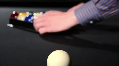 The billiard Video stock 32691984