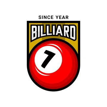 BILLIARD FREEDOM LOGO Stock Illustration