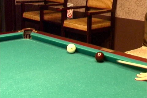 Billiard game Stock-Footage 1071671