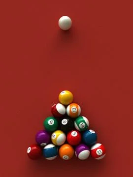 Billiard Illustrazione stock