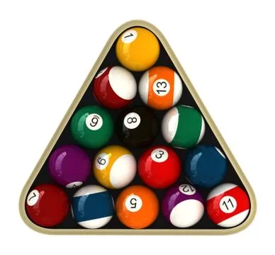 Billiard Stock Illustration