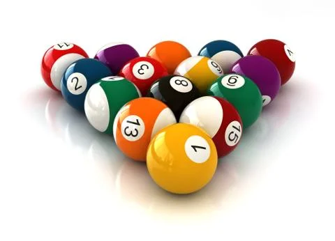 Billiard Stock Illustration