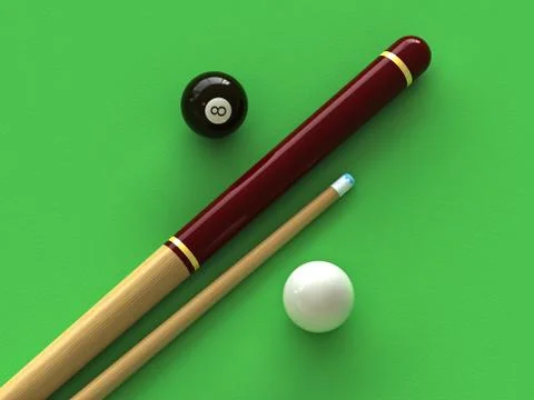 Billiard Stock Illustration