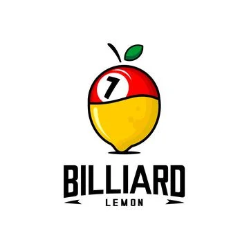 BILLIARD LEMON Stock Illustration