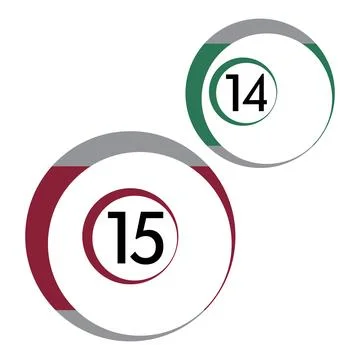 Billiard logo template vector icon design - Vector Stock Illustration