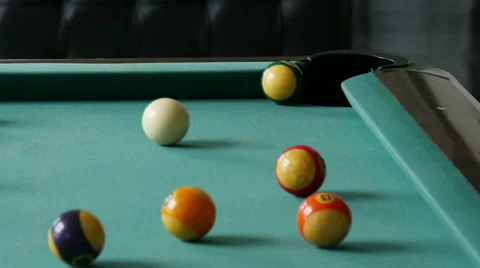 Billiard pool 4k Stock Footage 51045142