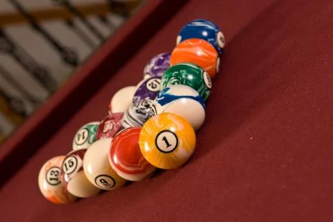 Billiard (pool) Balls Stock Photos