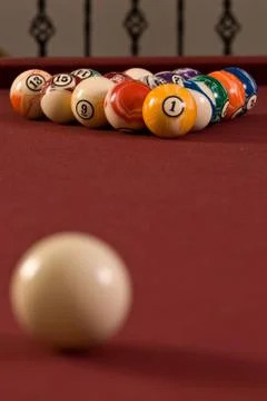 Billiard (pool) Balls Stock Photos