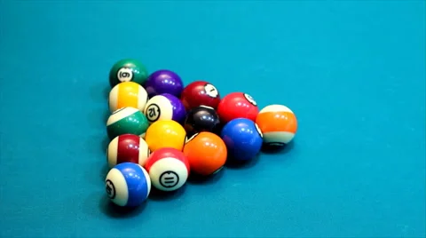 Billiard Pool Stock Footage 2226268