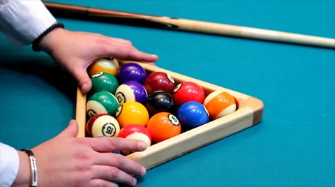 Billiard Pool Stock Footage 2525251