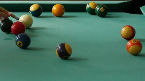Billiard pool Video stock 50851265