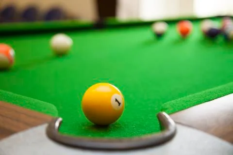 Billiard pool Stock Photos