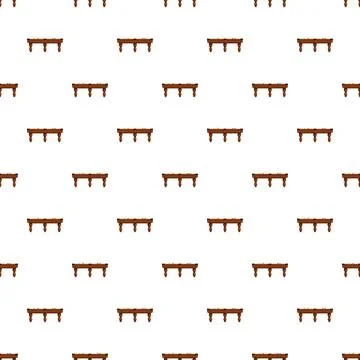 Billiard pool table game seamless pattern illustration Stock Illustration
