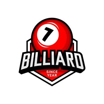BILLIARD SEVEN Stock Illustration