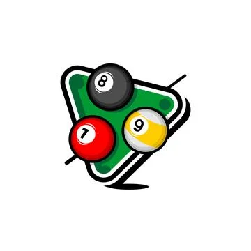BILLIARD SPORT BALLS VECTOR Stock Illustration