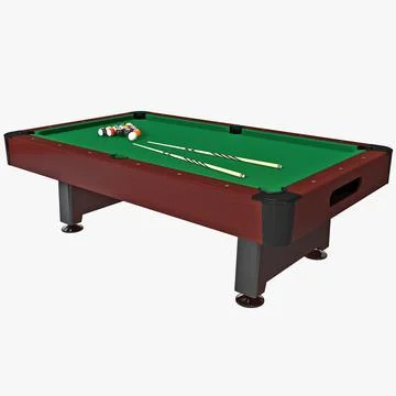 Billiard Table 3 3D Model