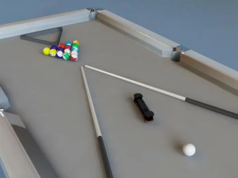Billiard-table 3D Model