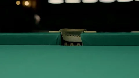 Billiard Table With Ball Movement 動画素材 234537609
