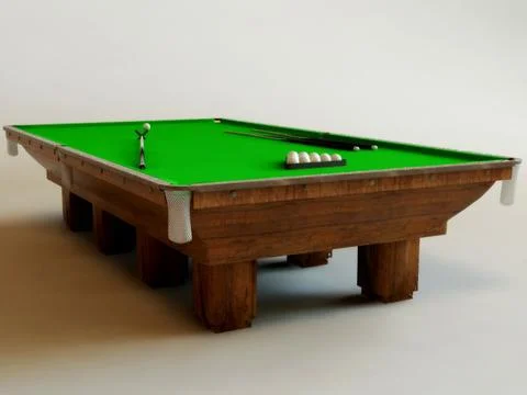 Billiard-table classic 3D Model