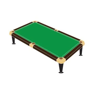 Billiard table icon Illustrazione stock