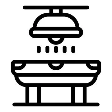 Billiard table light illuminating playing surface for accurate shots Stock Illustration