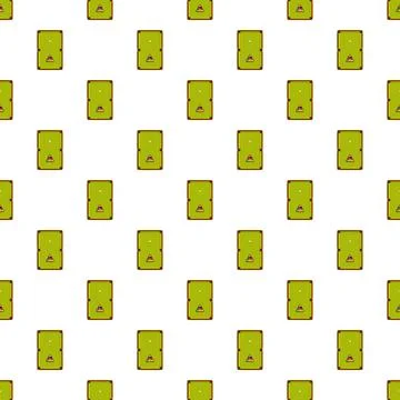 Billiard table patterns creating seamless background leisure activity 库存插图