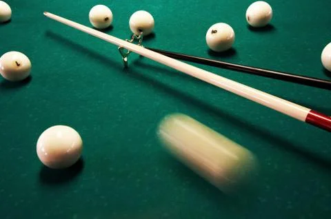 Billiard table Stock Photos